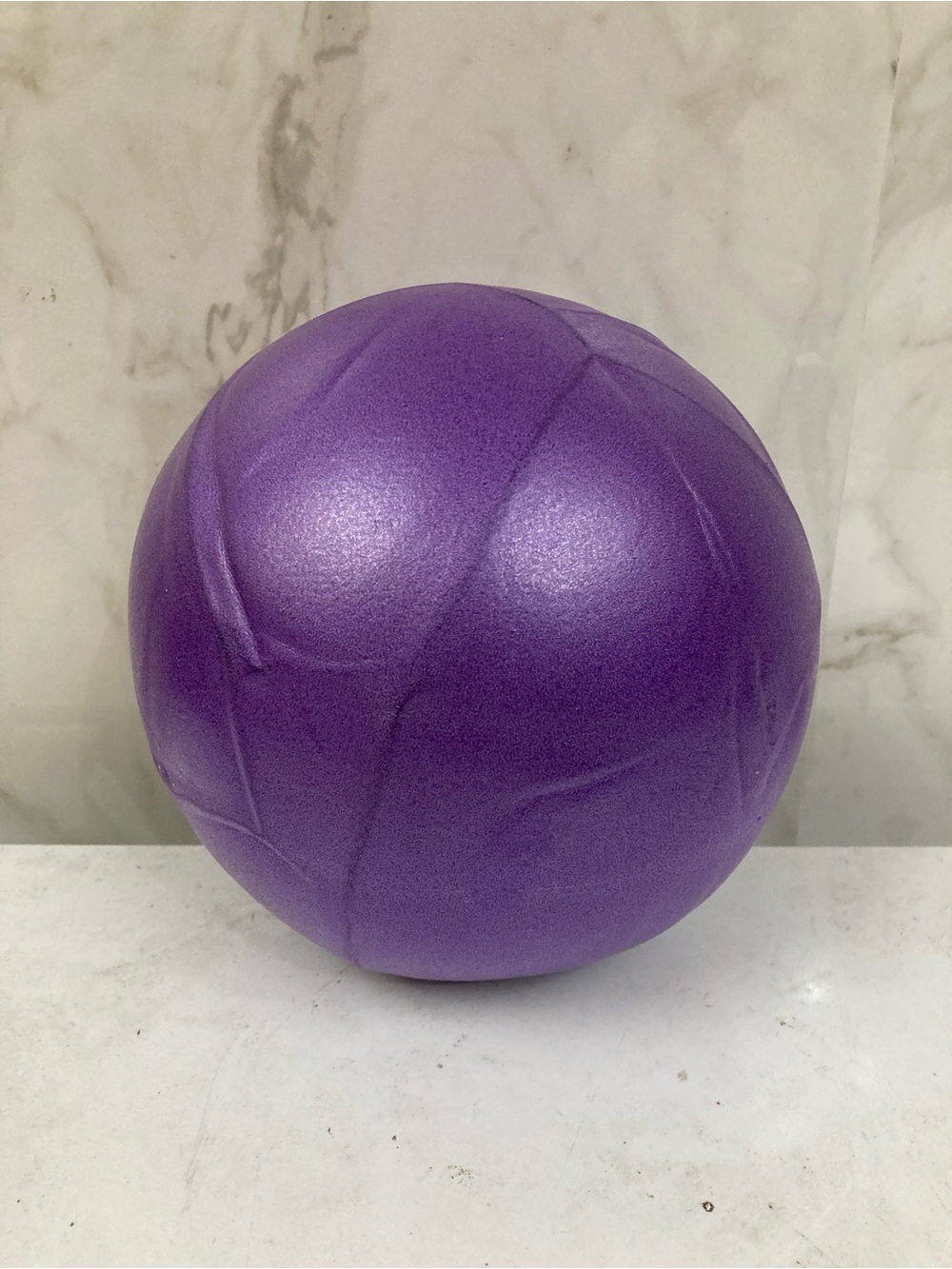 Purple Decorative Textured Sphere for Home Accents